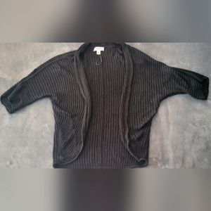 Calvin Klein black bolero size small S/P